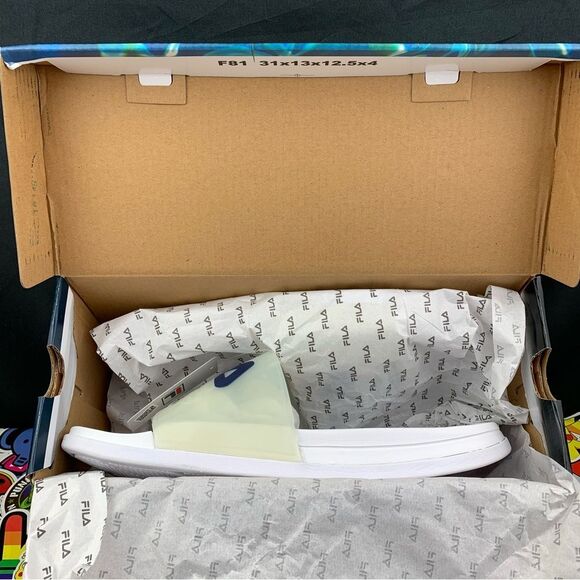 Fila Drifter Lux Clear Slides Size 10 Women's - Picture 9 of 11